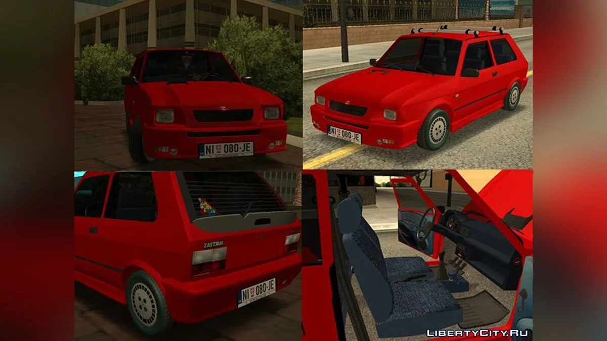Zastava Koral In L [v2] / GTA San Andreas
