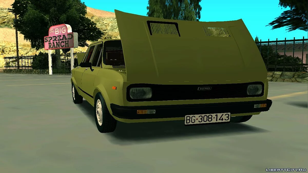Zastava 128 1100 / GTA San Andreas