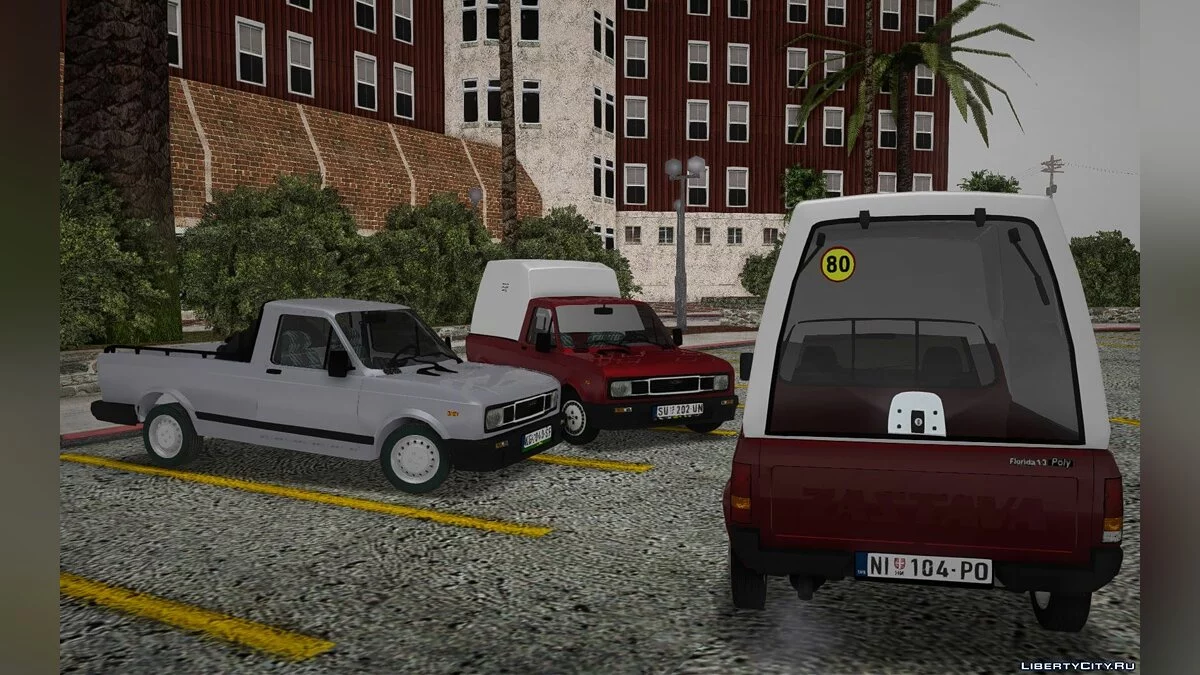 2002 Zastava Florida Poly / GTA San Andreas