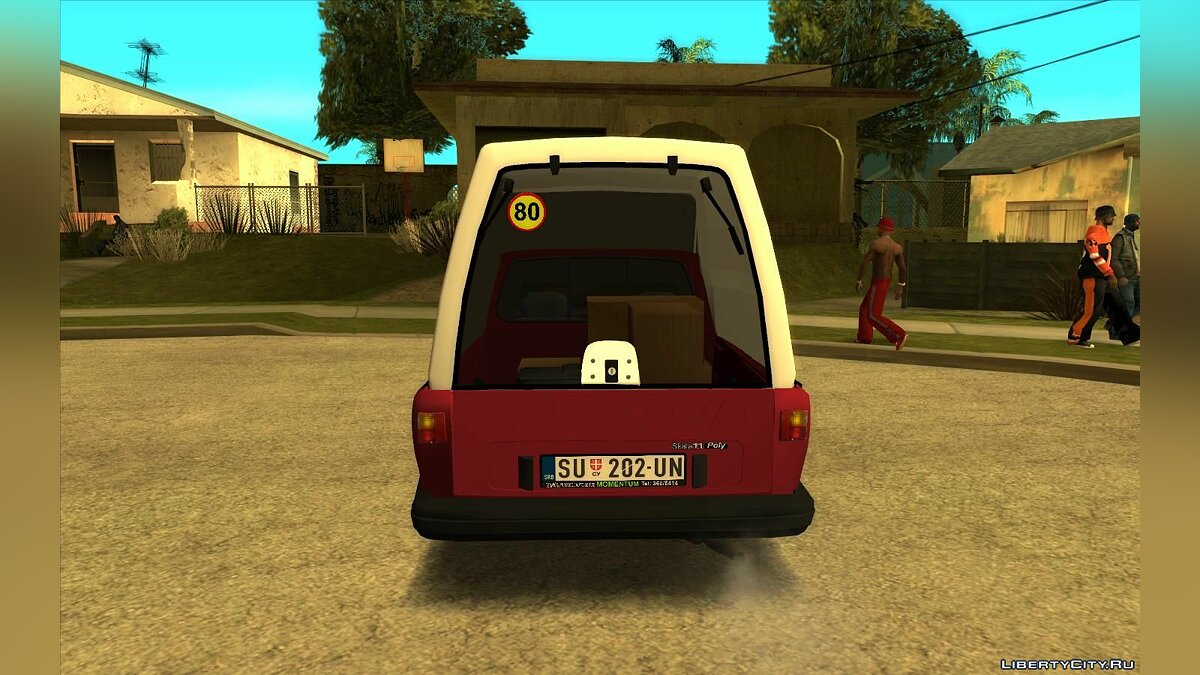 Скачать Zastava Skala 1.1 Poly для GTA San Andreas