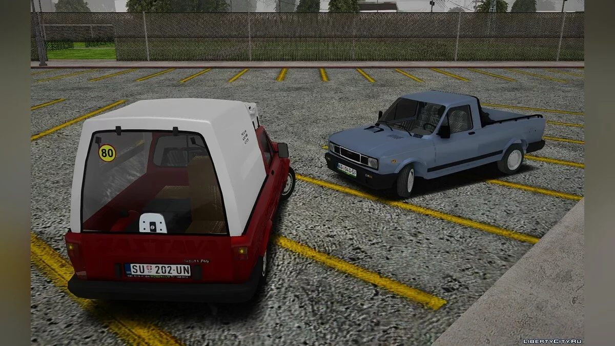 Zastava Yugo Skala 1.1 Poly / GTA San Andreas