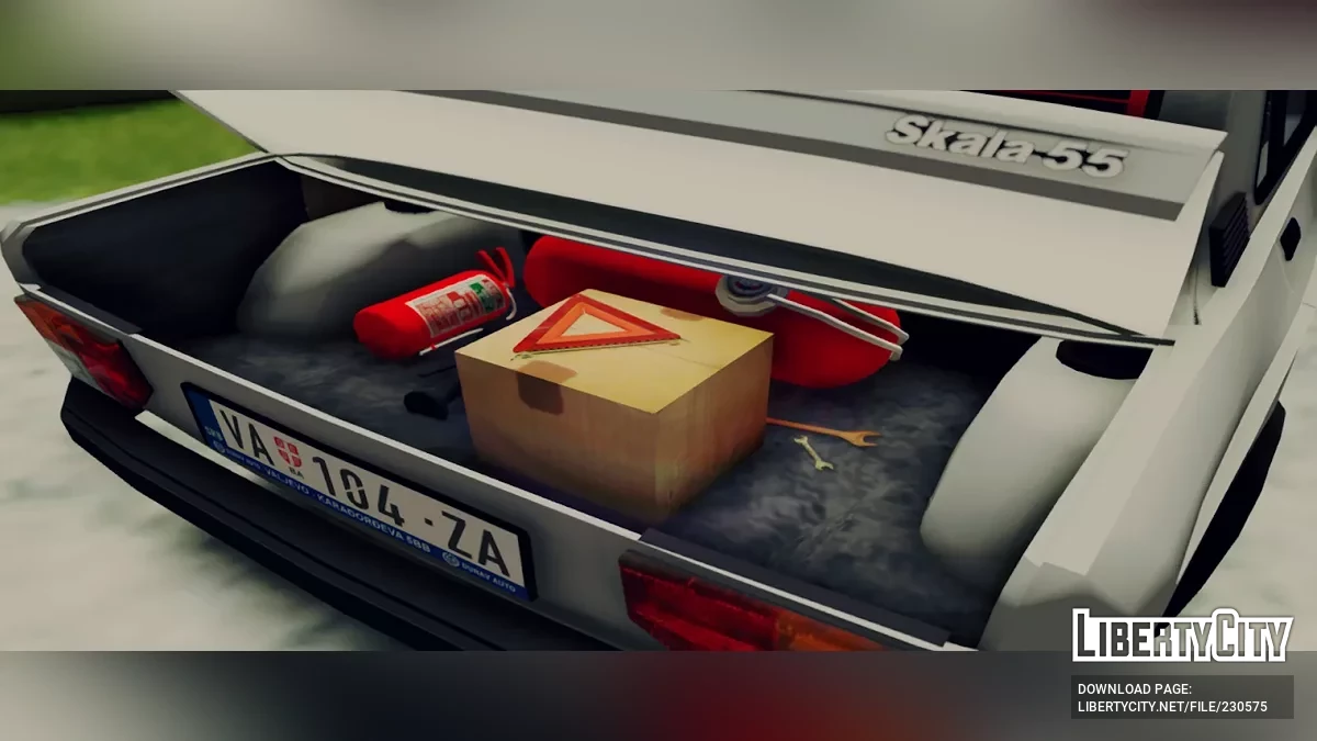 2003 Zastava 128 Skala 55 / GTA San Andreas