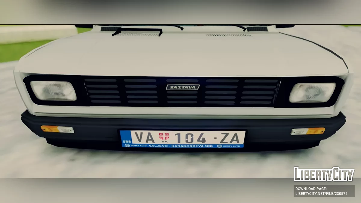 2003 Zastava 128 Skala 55 / GTA San Andreas