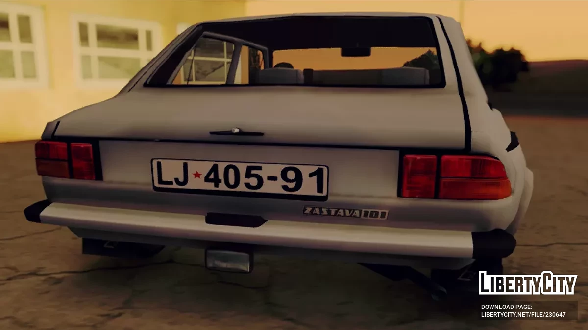 1978 Zastava 101 Confort / GTA San Andreas