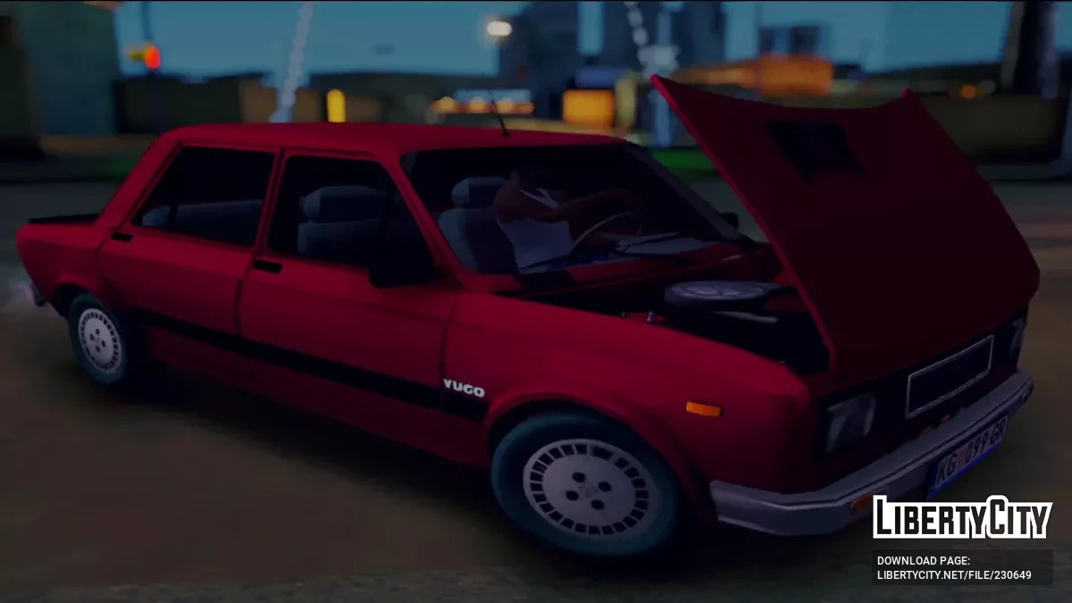 1992 Zastava 128 Skala 55 / GTA San Andreas