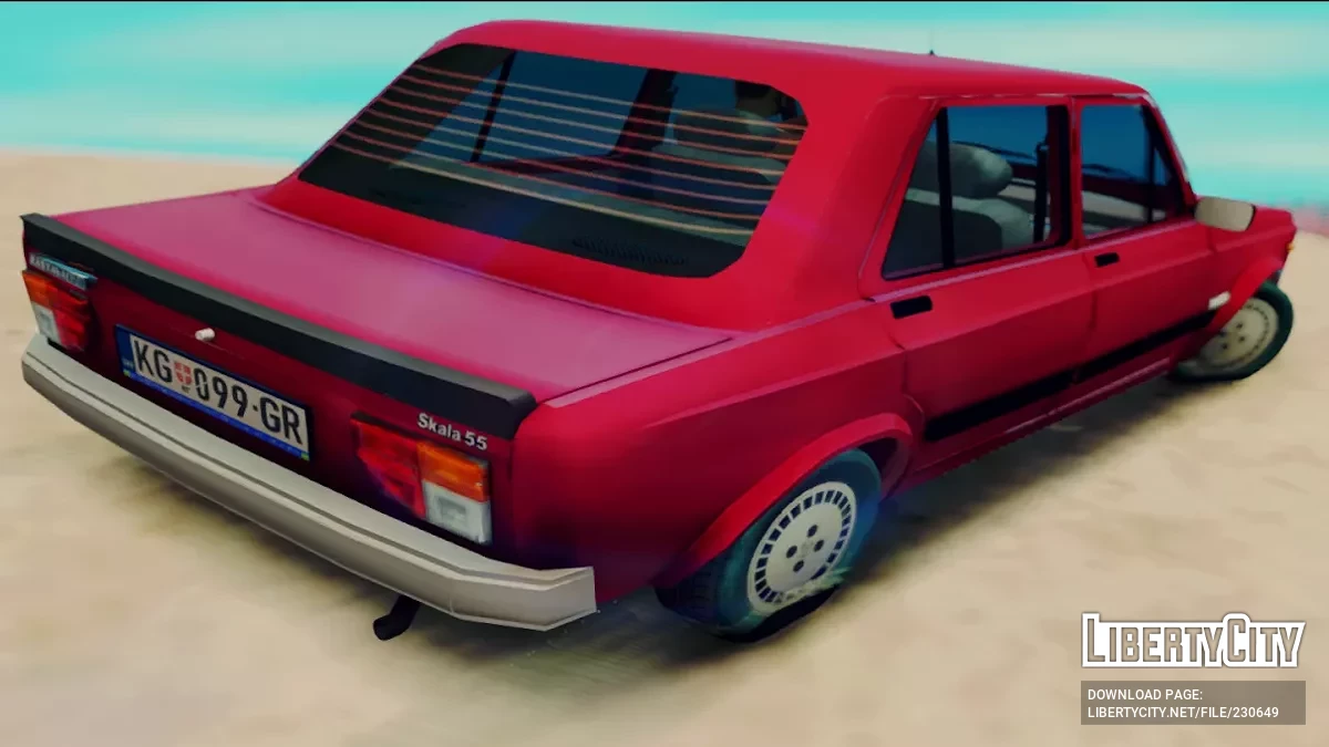 1992 Zastava 128 Skala 55 / GTA San Andreas