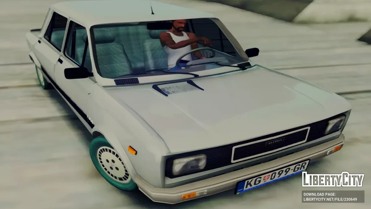 1992 Zastava 128 Skala 55 / GTA San Andreas