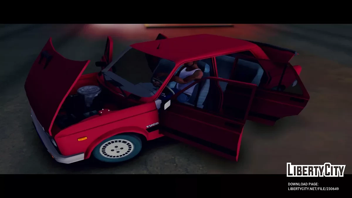 1992 Zastava 128 Skala 55 / GTA San Andreas