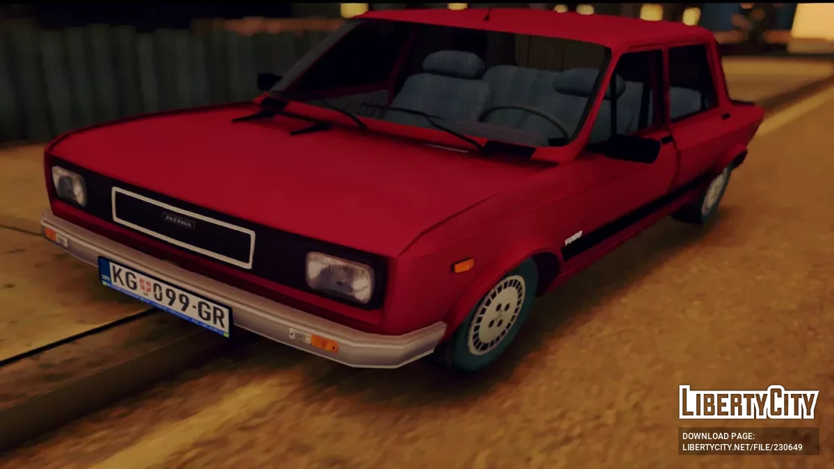 1992 Zastava 128 Skala 55 / GTA San Andreas