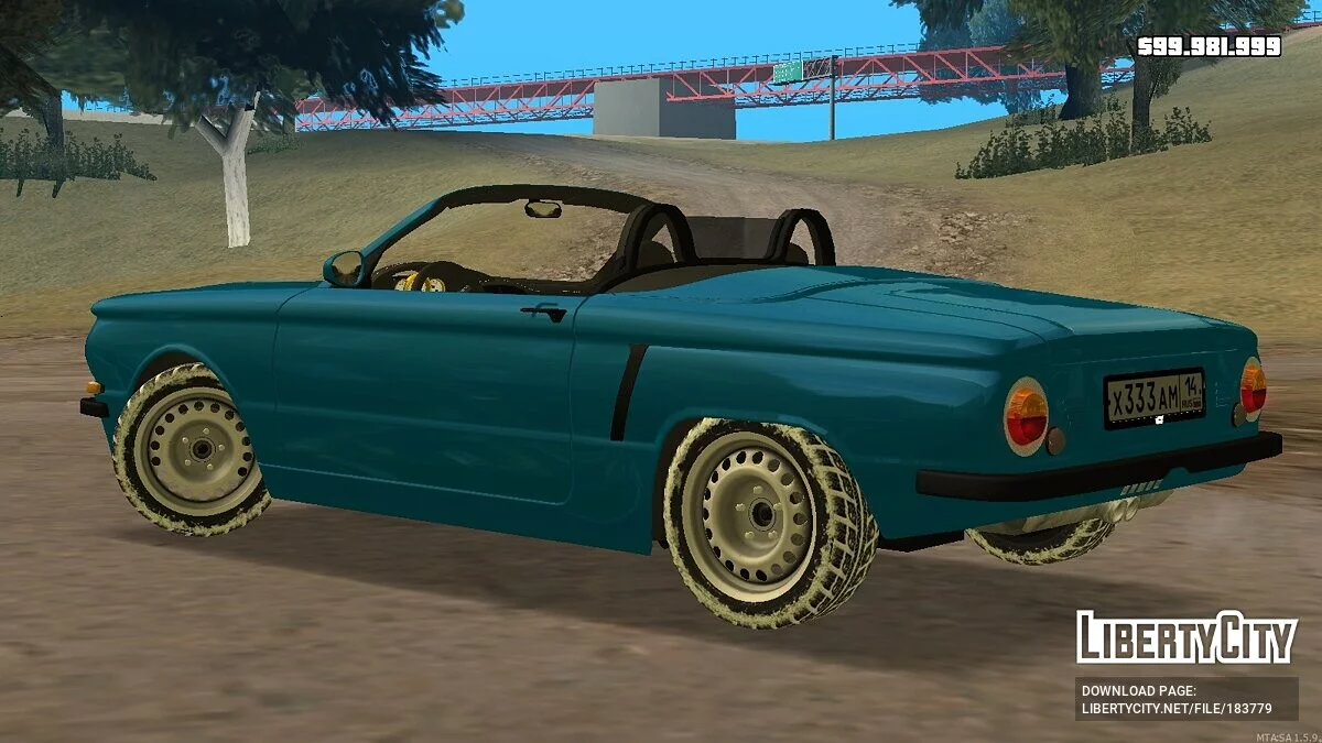 ЗАЗ 968 NRP / GTA San Andreas