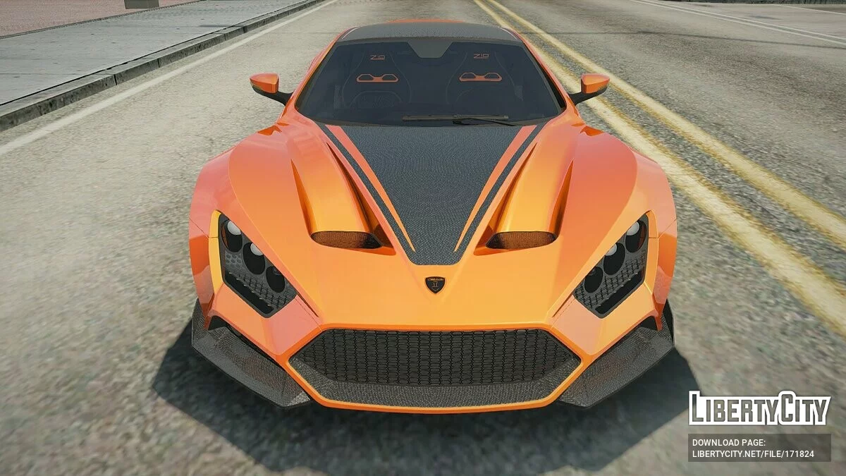Zenvo ST1 GT / GTA San Andreas