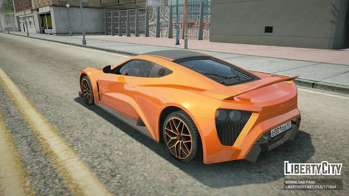Zenvo ST1 GT / GTA San Andreas