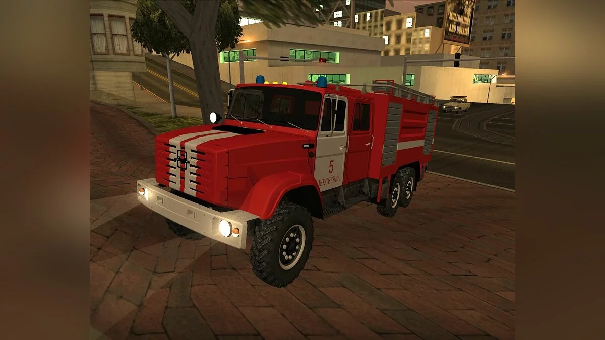 Зил Пожарный / GTA San Andreas