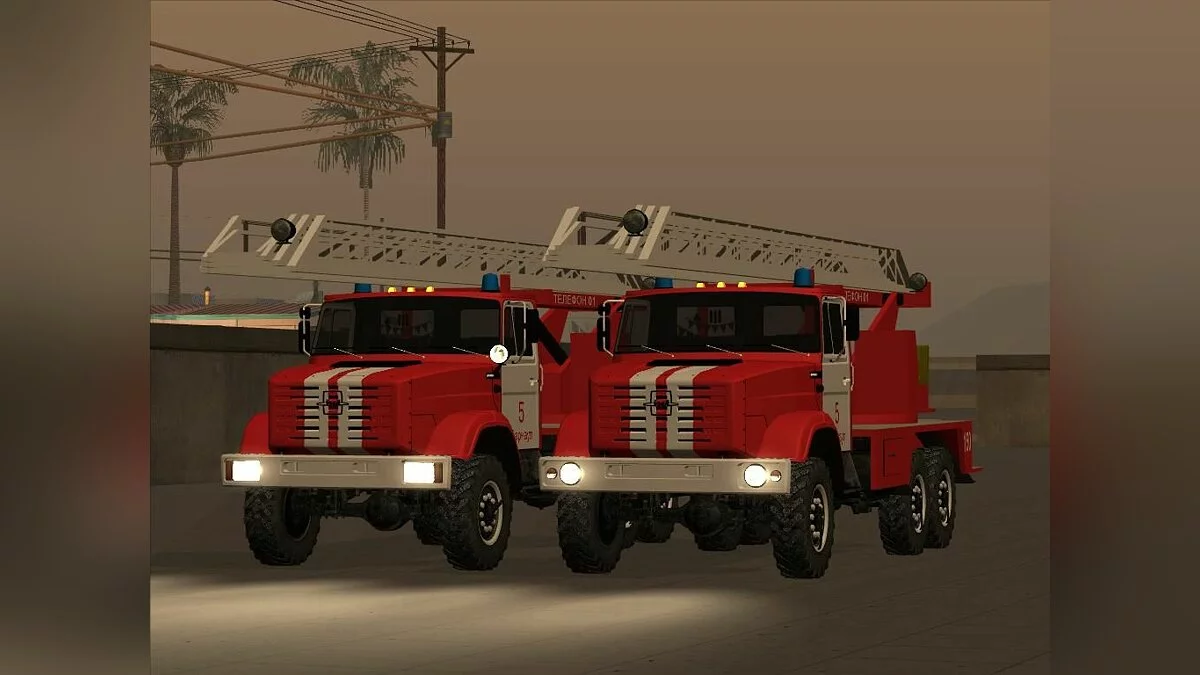 Зил 4334 АЛ-30 / GTA San Andreas