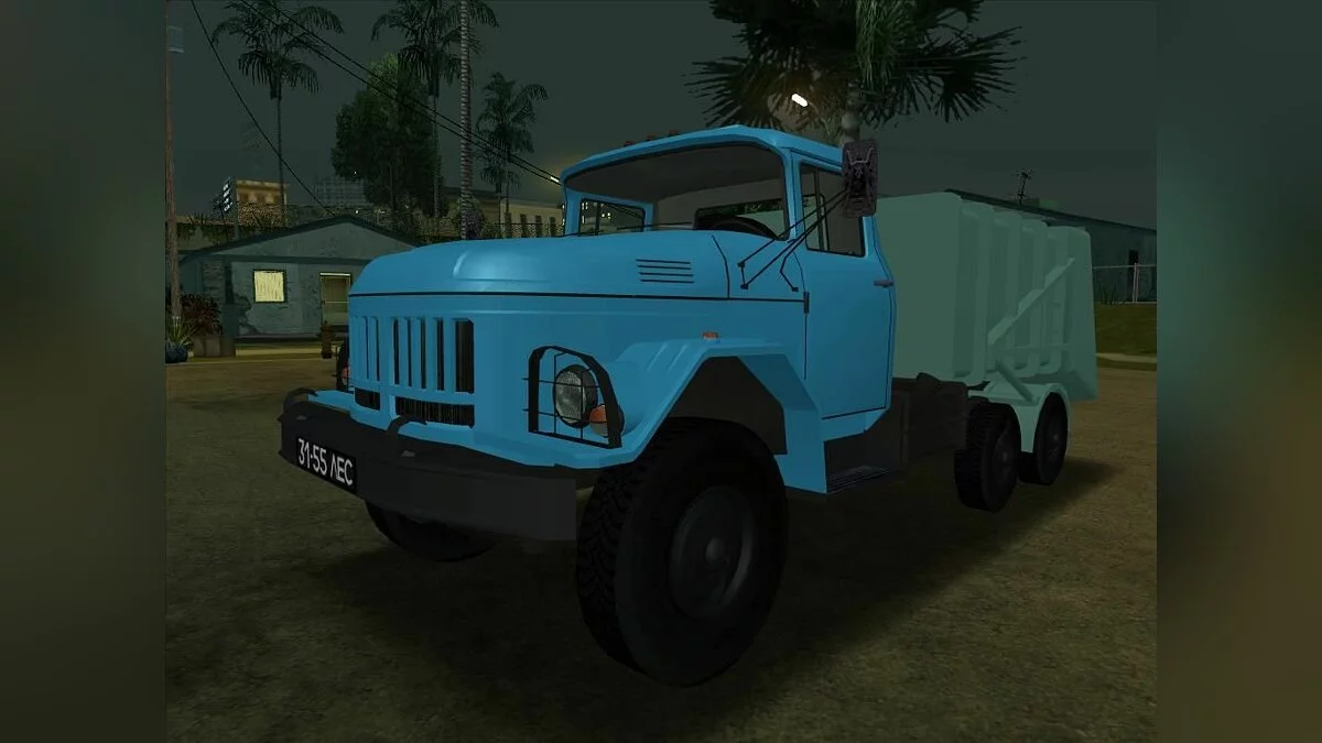 Зил 131 Мусоровоз / GTA San Andreas