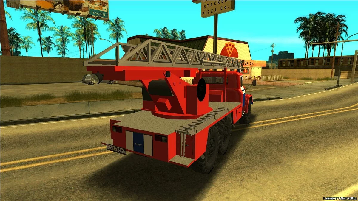 ЗиЛ 131 (МЧС Беларуси) / GTA San Andreas