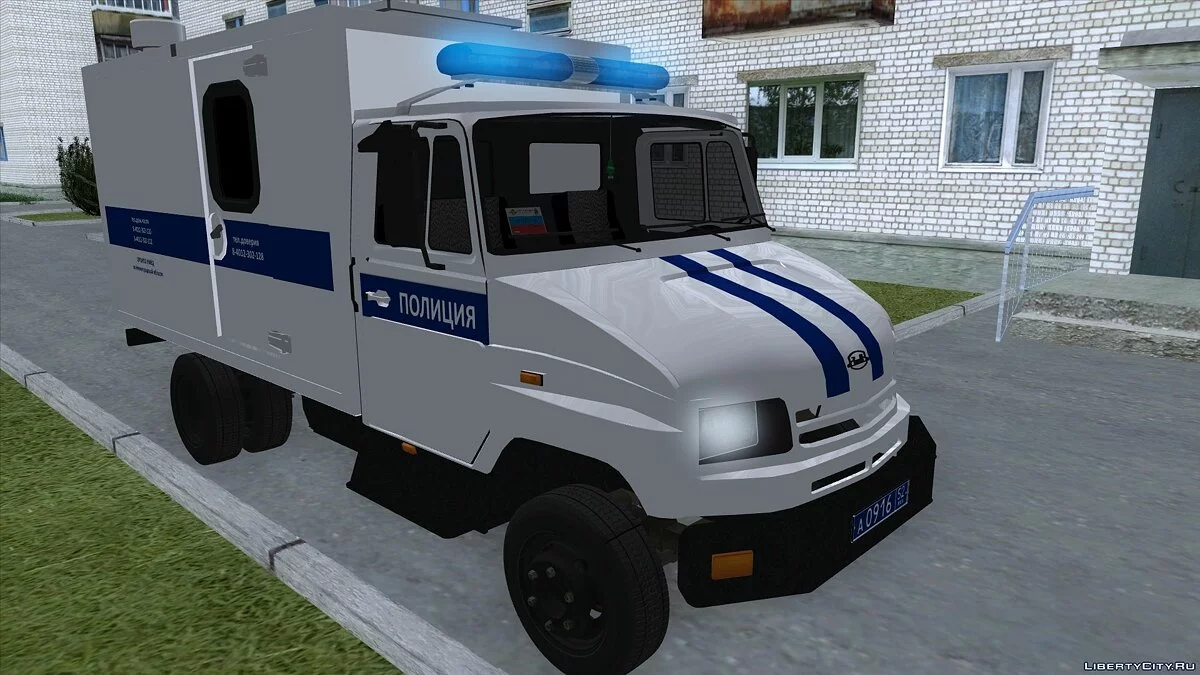 ЗИЛ-5301 "Бычок" Автозак МВД России / GTA San Andreas
