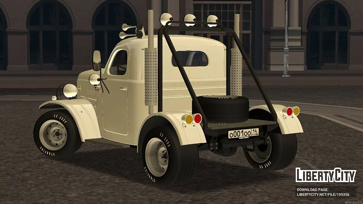 ЗИЛ Хот-род + CCD / GTA San Andreas