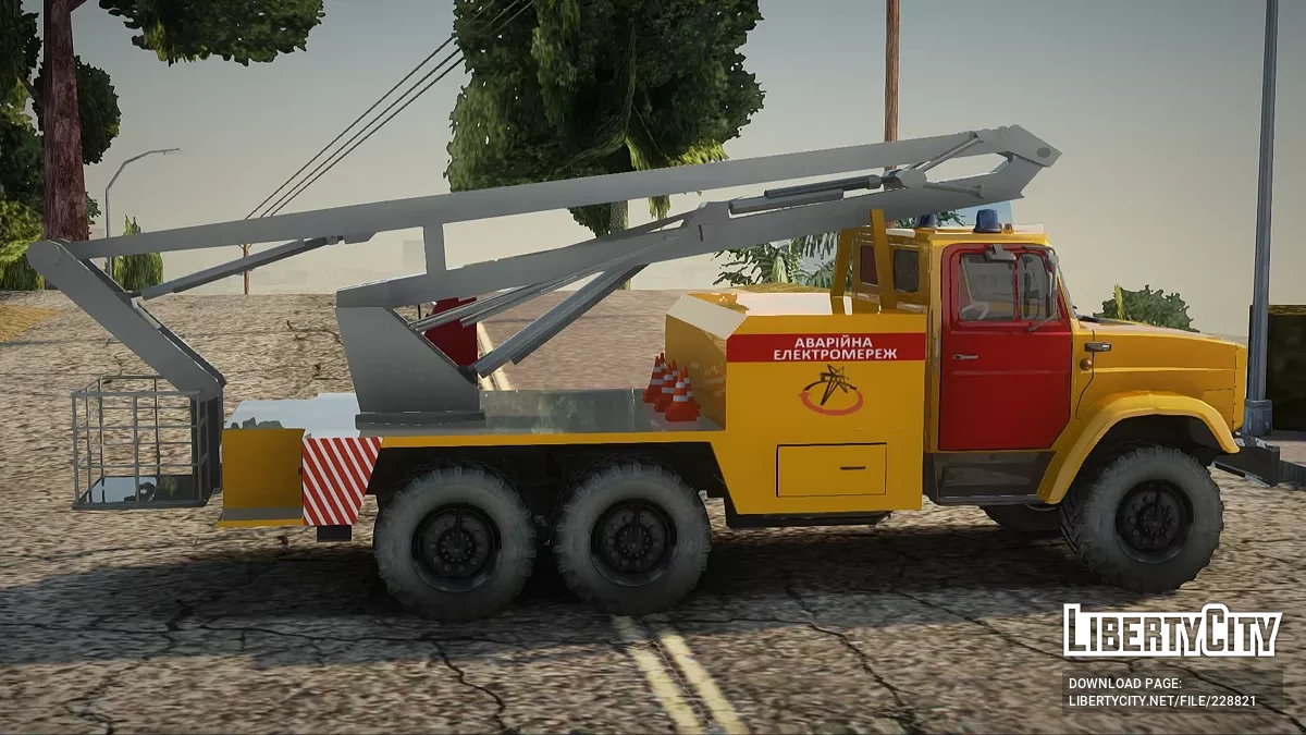 ЗиЛ 433442 Аварийная электросети / GTA San Andreas