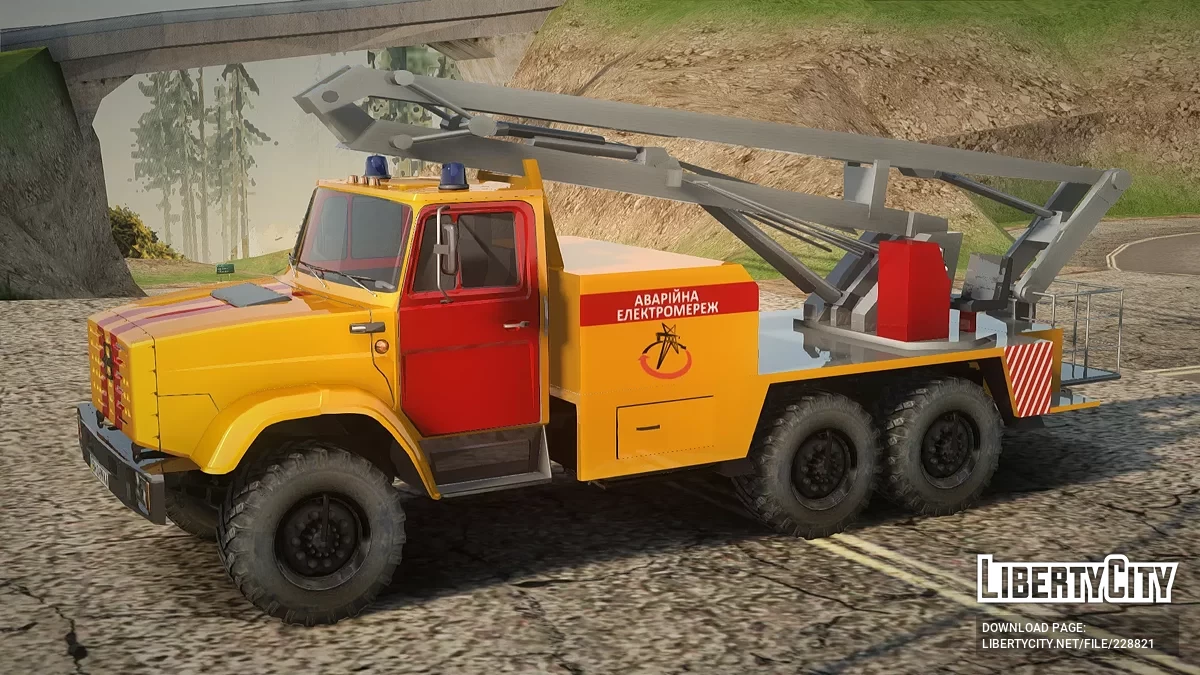 ЗиЛ 433442 Аварийная электросети / GTA San Andreas