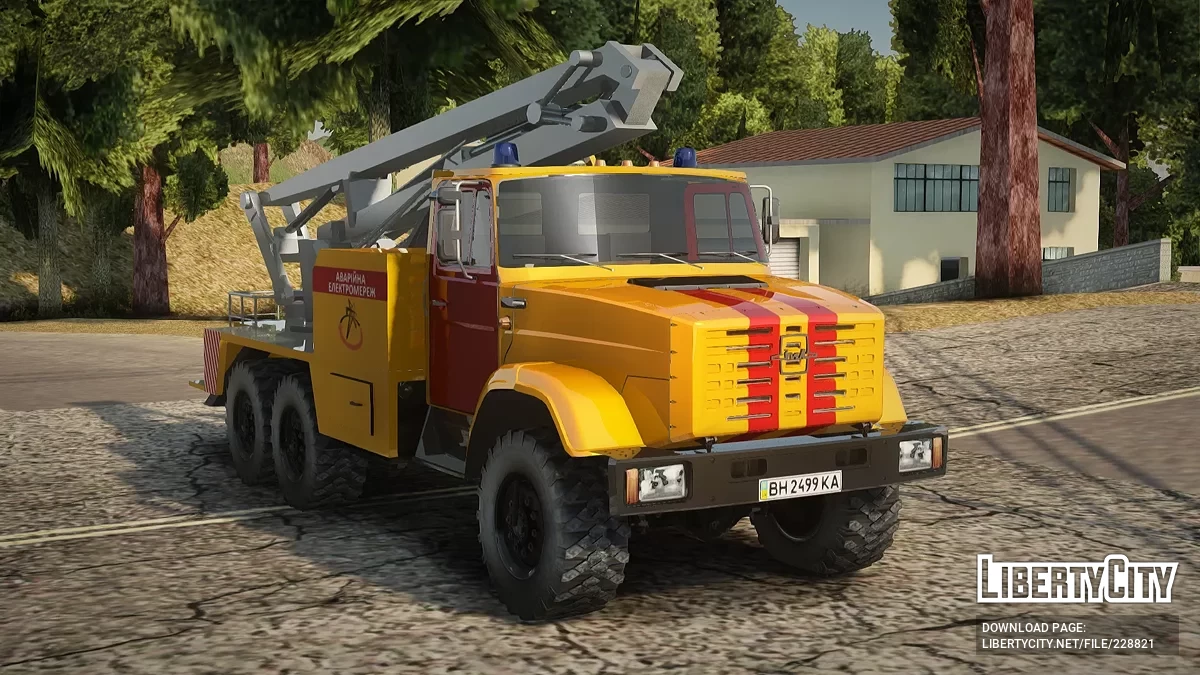 ЗиЛ 433442 Аварийная электросети / GTA San Andreas