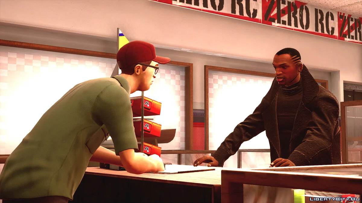 Зимняя куртка Криса / GTA San Andreas: The Definitive Edition