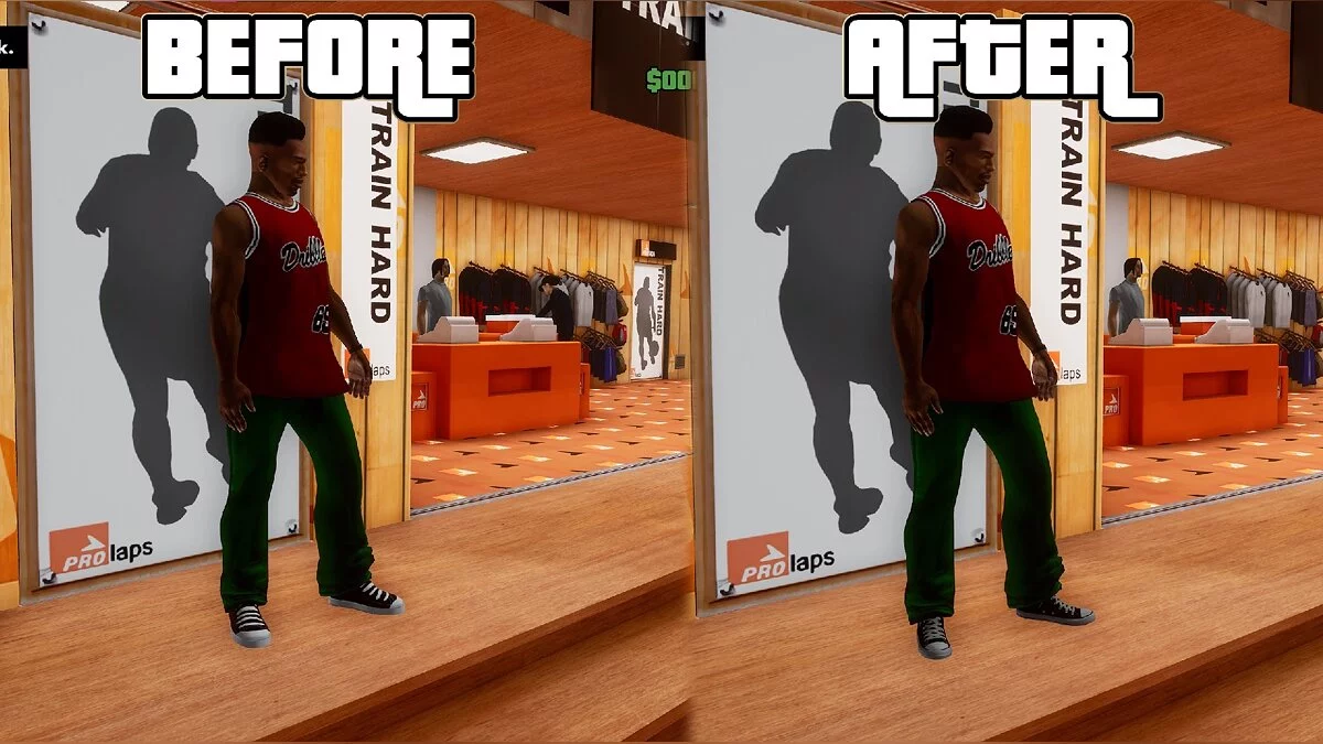 Новая обувь / GTA San Andreas: The Definitive Edition