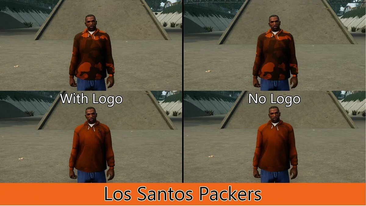 Новые толстовки / GTA San Andreas: The Definitive Edition