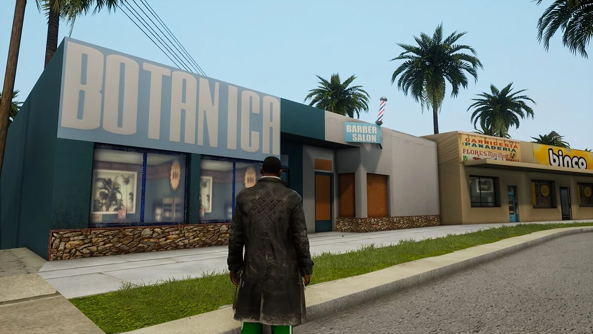 Пальто Эйдена Пирса / GTA San Andreas: The Definitive Edition