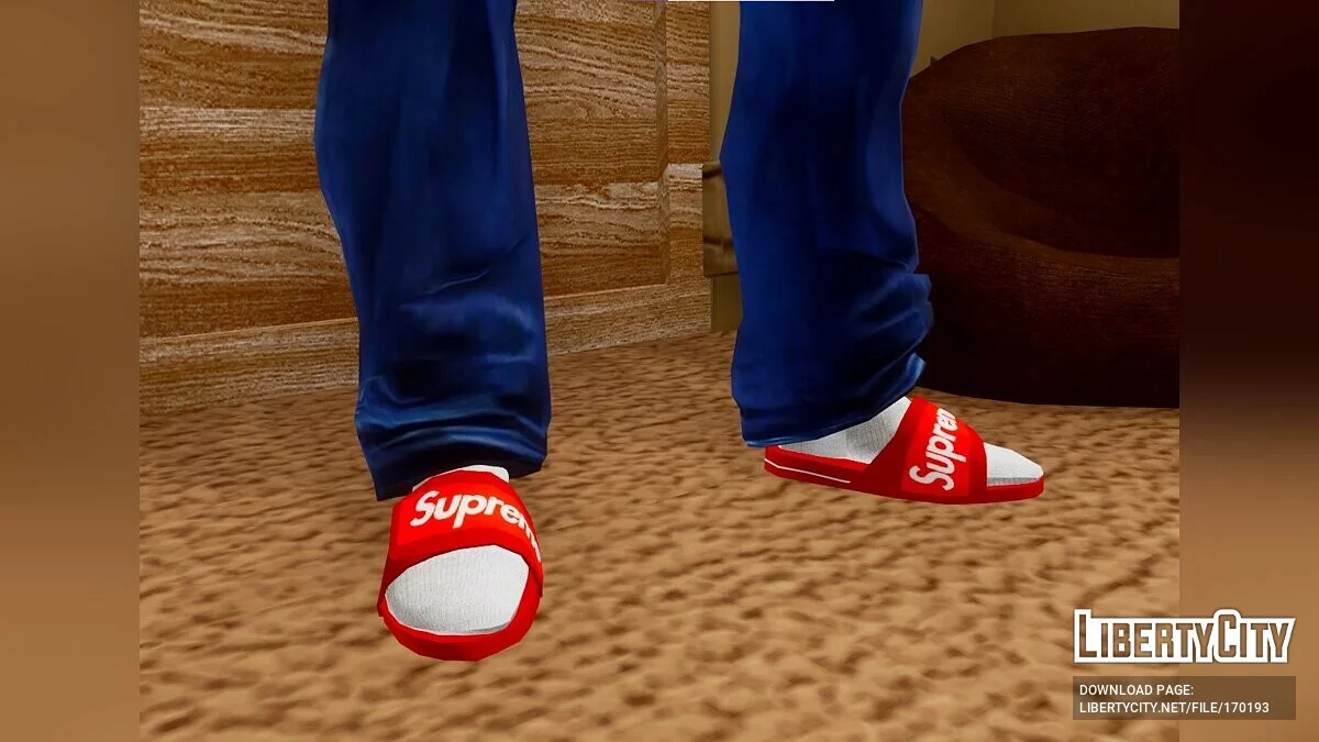 Flip Flops Supreme - Gucci / GTA San Andreas: The Definitive Edition