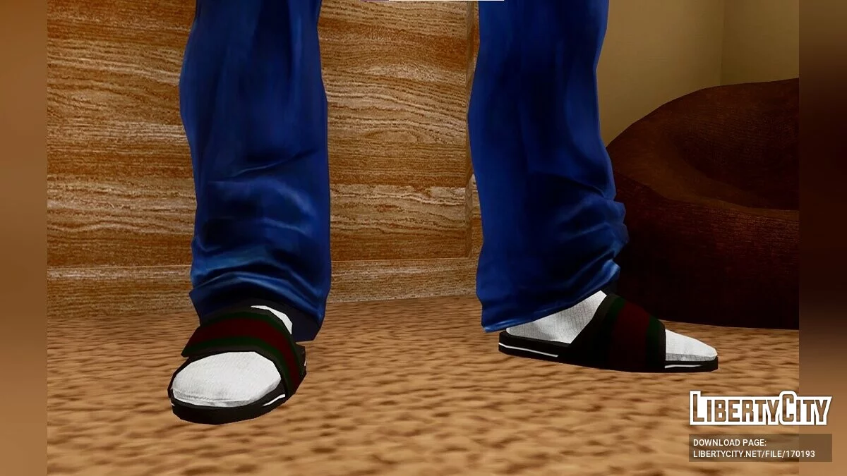 Flip Flops Supreme - Gucci / GTA San Andreas: The Definitive Edition