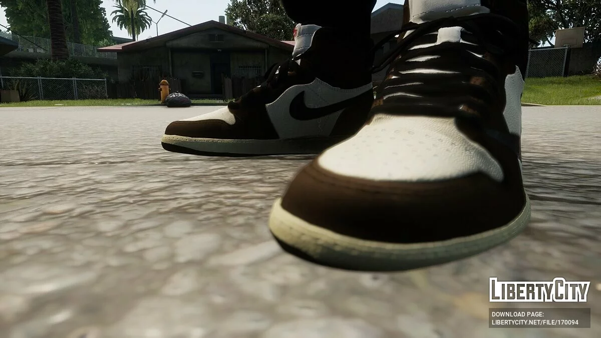 Jordan 1 Travis Scott / GTA San Andreas: The Definitive Edition