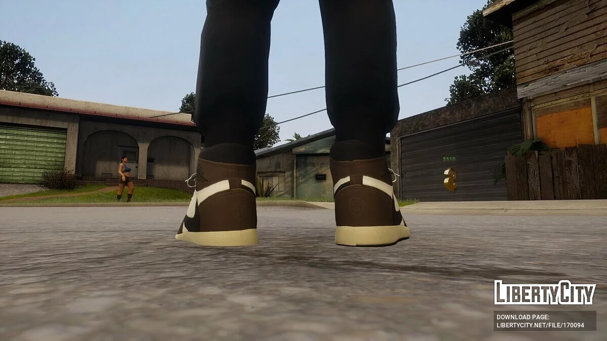 Jordan 1 Travis Scott / GTA San Andreas: The Definitive Edition