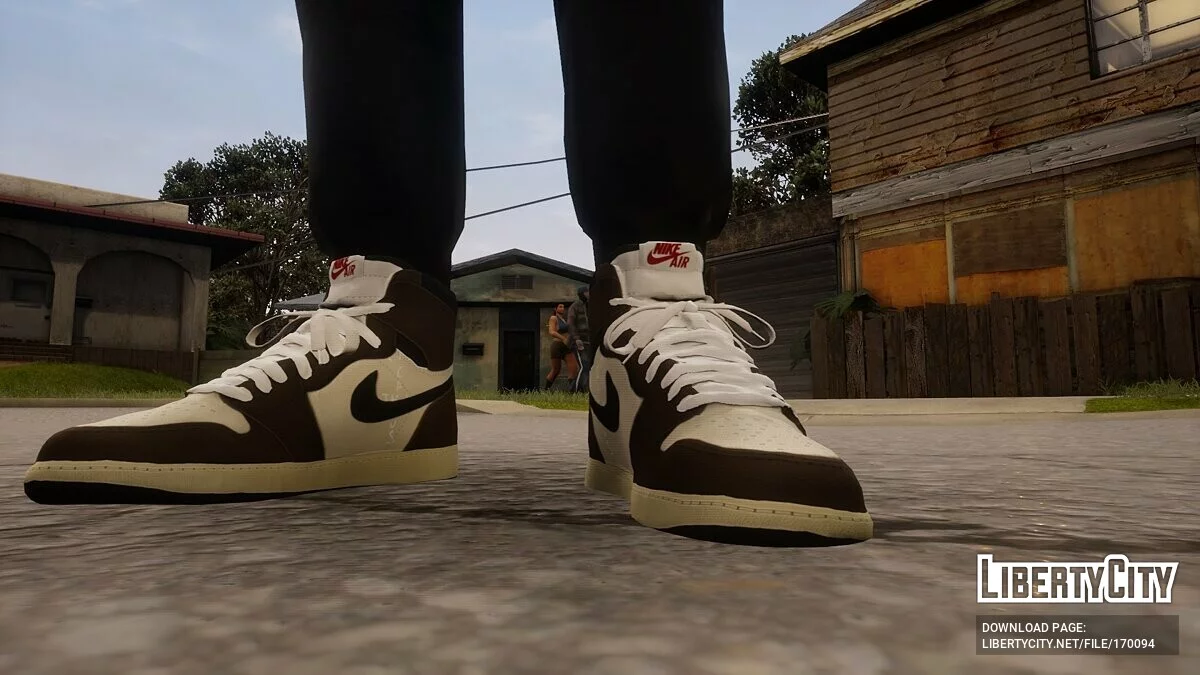 Jordan 1 Travis Scott / GTA San Andreas: The Definitive Edition