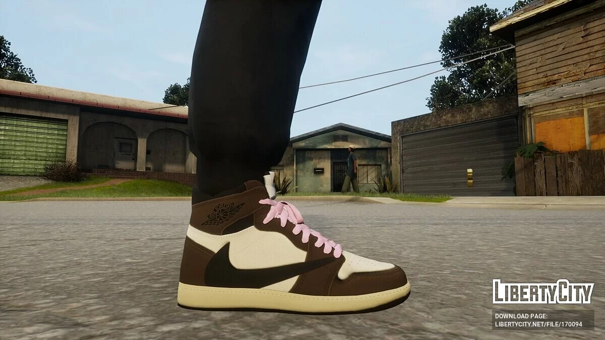 Jordan 1 Travis Scott / GTA San Andreas: The Definitive Edition
