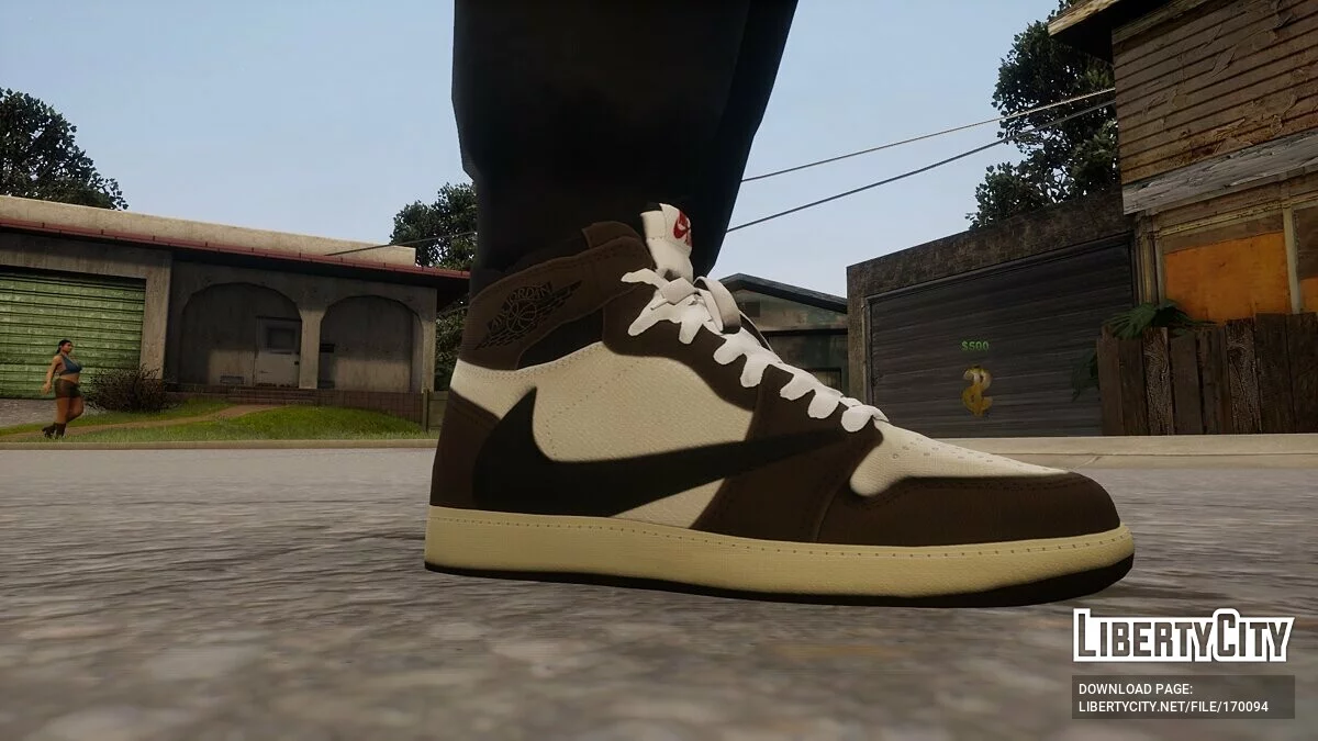 Jordan 1 Travis Scott / GTA San Andreas: The Definitive Edition
