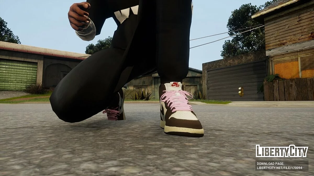 Jordan 1 Travis Scott / GTA San Andreas: The Definitive Edition