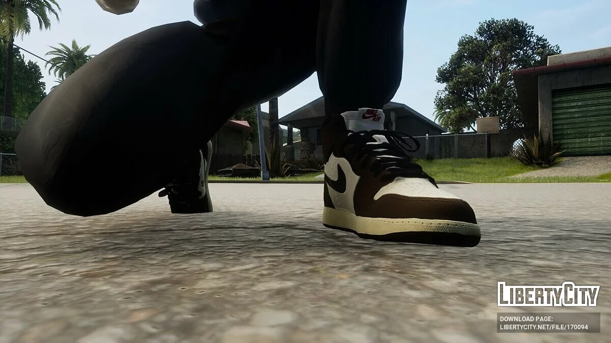 Jordan 1 Travis Scott / GTA San Andreas: The Definitive Edition