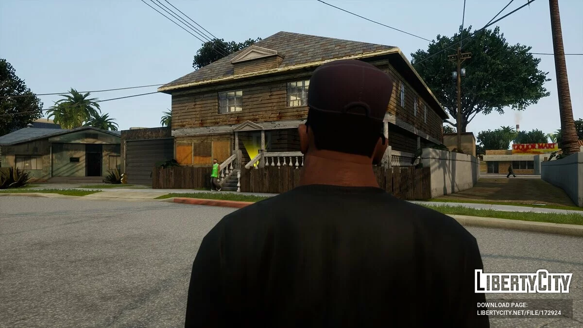 Кепка Райдера для CJ / GTA San Andreas: The Definitive Edition