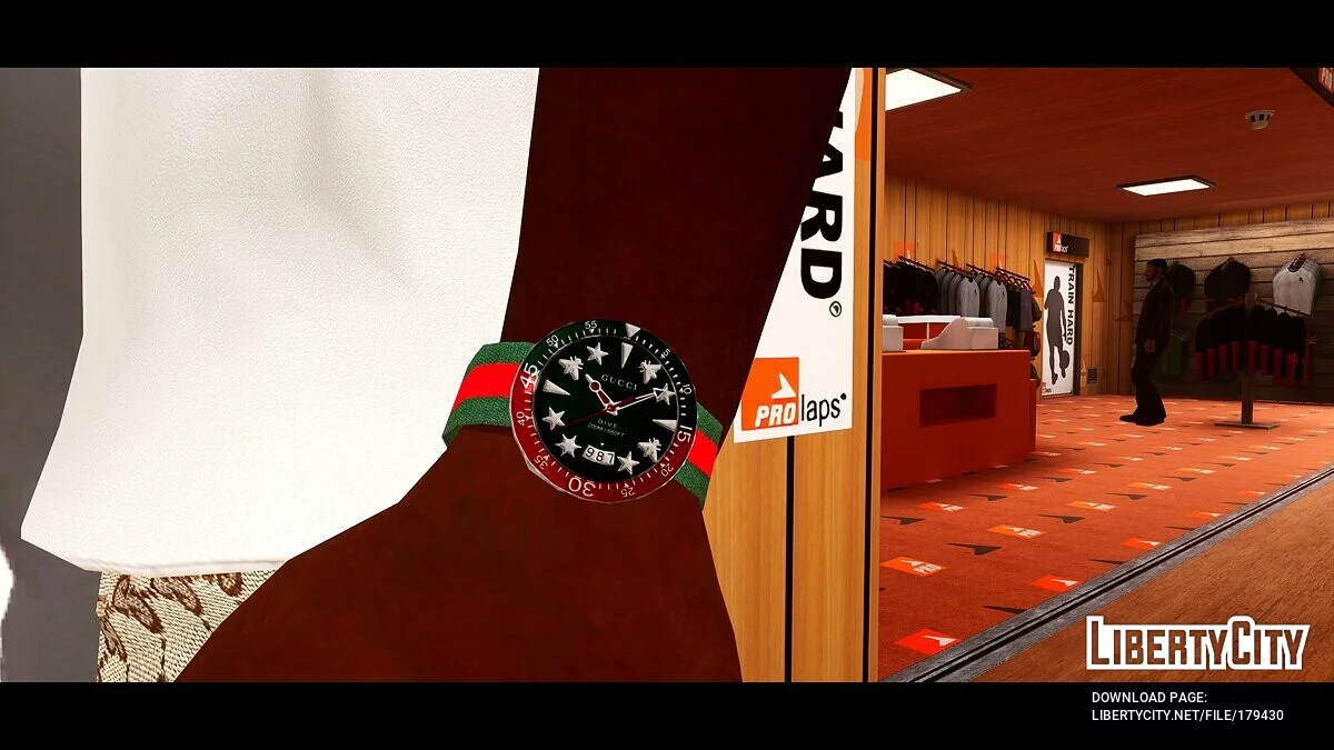 Часы Gucci Dive / GTA San Andreas: The Definitive Edition