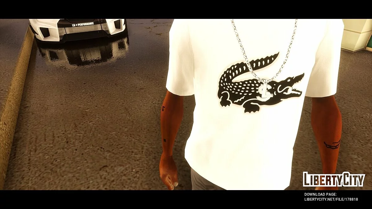 Футболка Lacoste / GTA San Andreas: The Definitive Edition