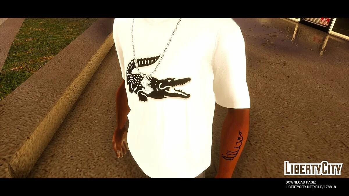 Футболка Lacoste / GTA San Andreas: The Definitive Edition
