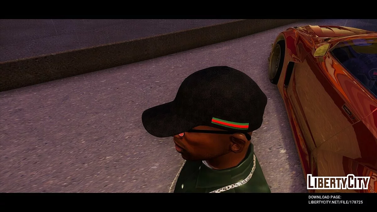 Кепка Gucci / GTA San Andreas: The Definitive Edition