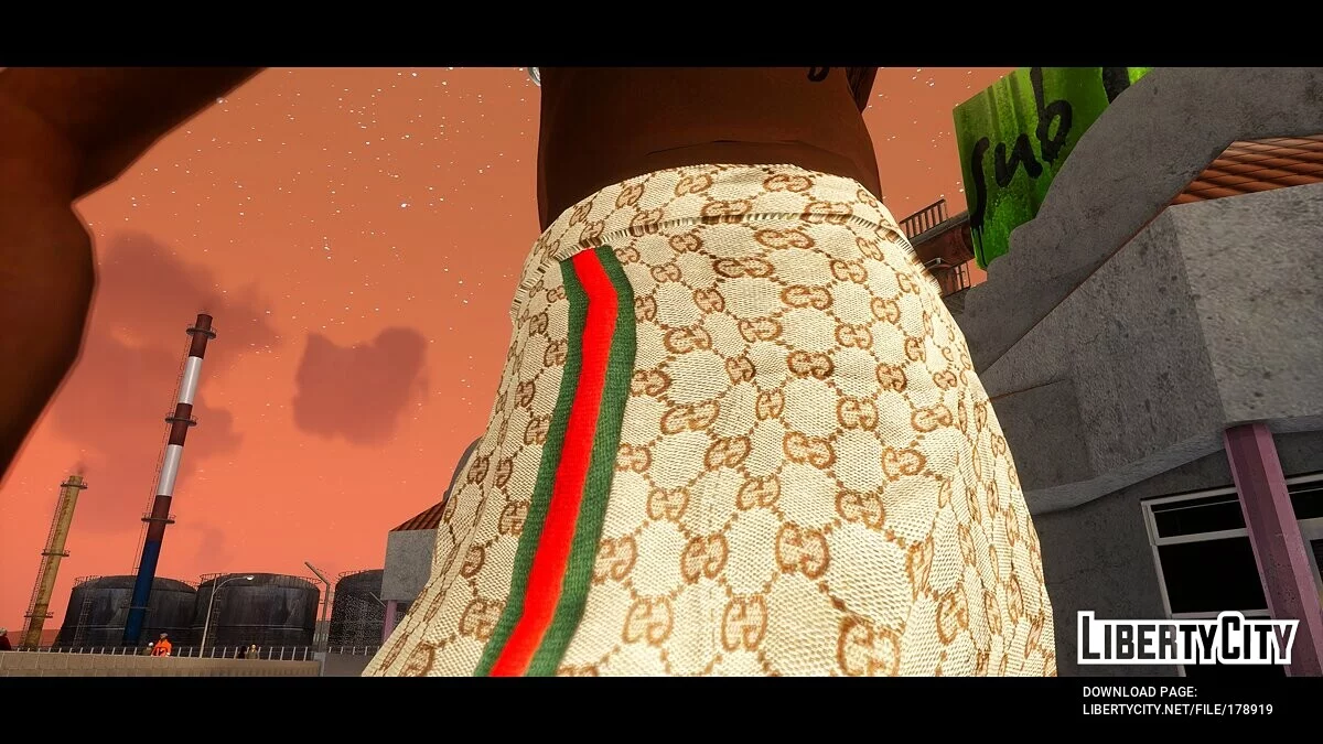 Шорты Гуччи / GTA San Andreas: The Definitive Edition