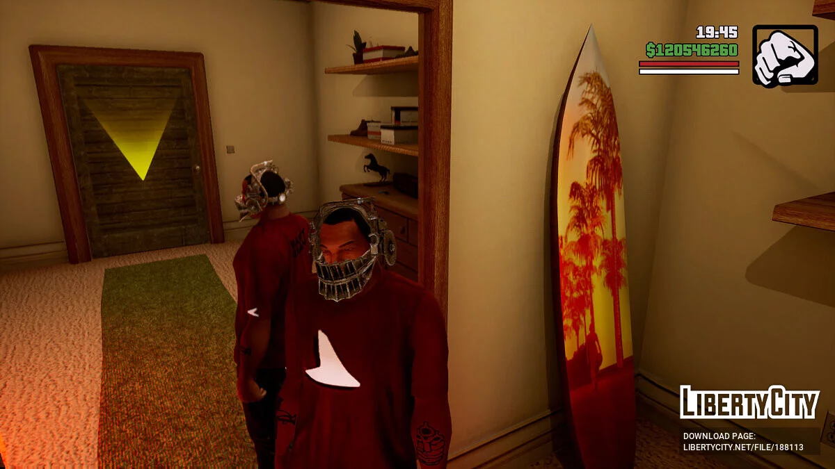 Головной убор из фильма Пила (OLD) / GTA San Andreas: The Definitive Edition