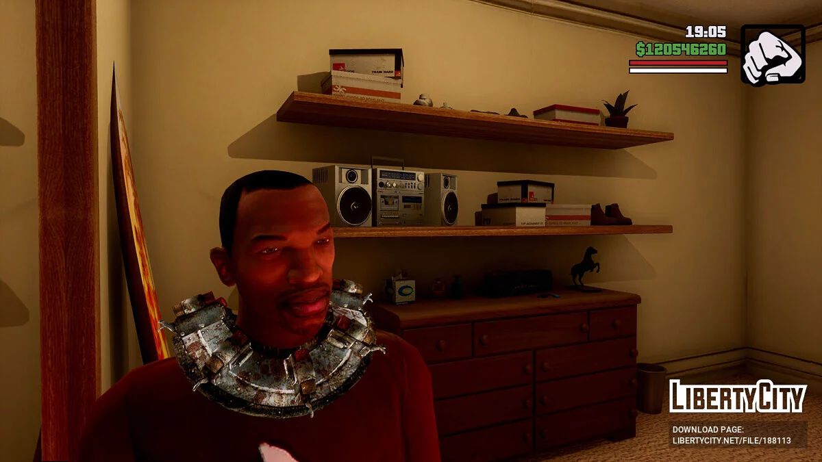 Головной убор из фильма Пила (OLD) / GTA San Andreas: The Definitive Edition