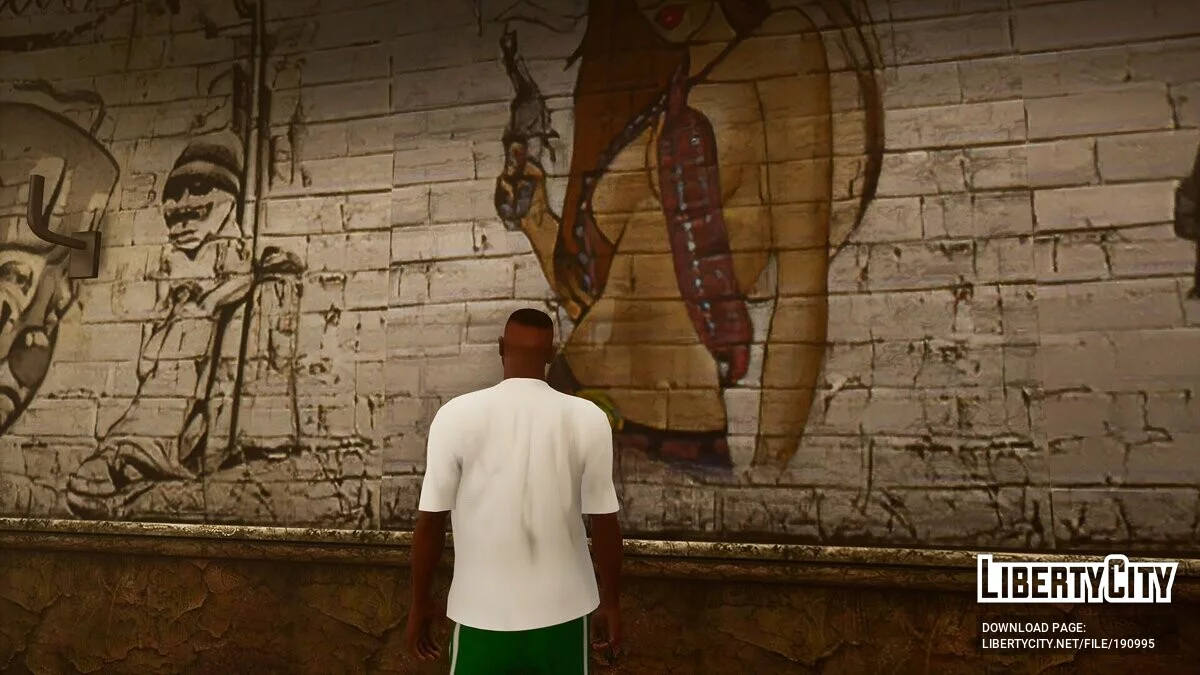 Ретро футболка Покемон / GTA San Andreas: The Definitive Edition