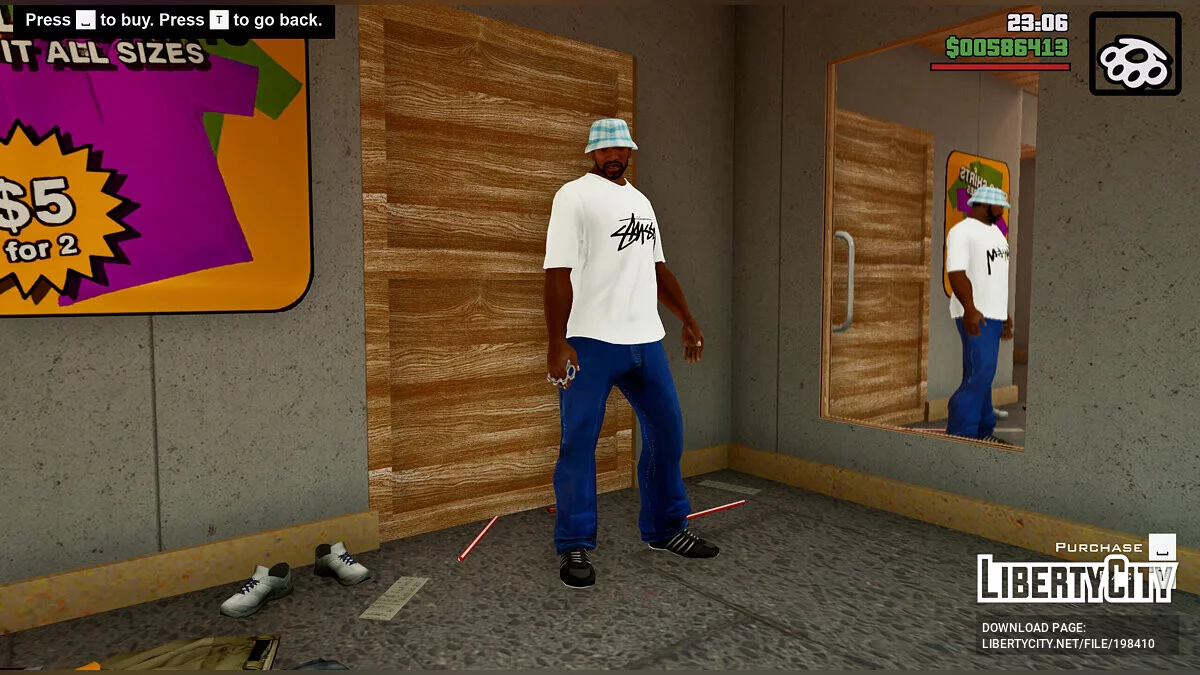 Сборник футболок с логотипами / GTA San Andreas: The Definitive Edition