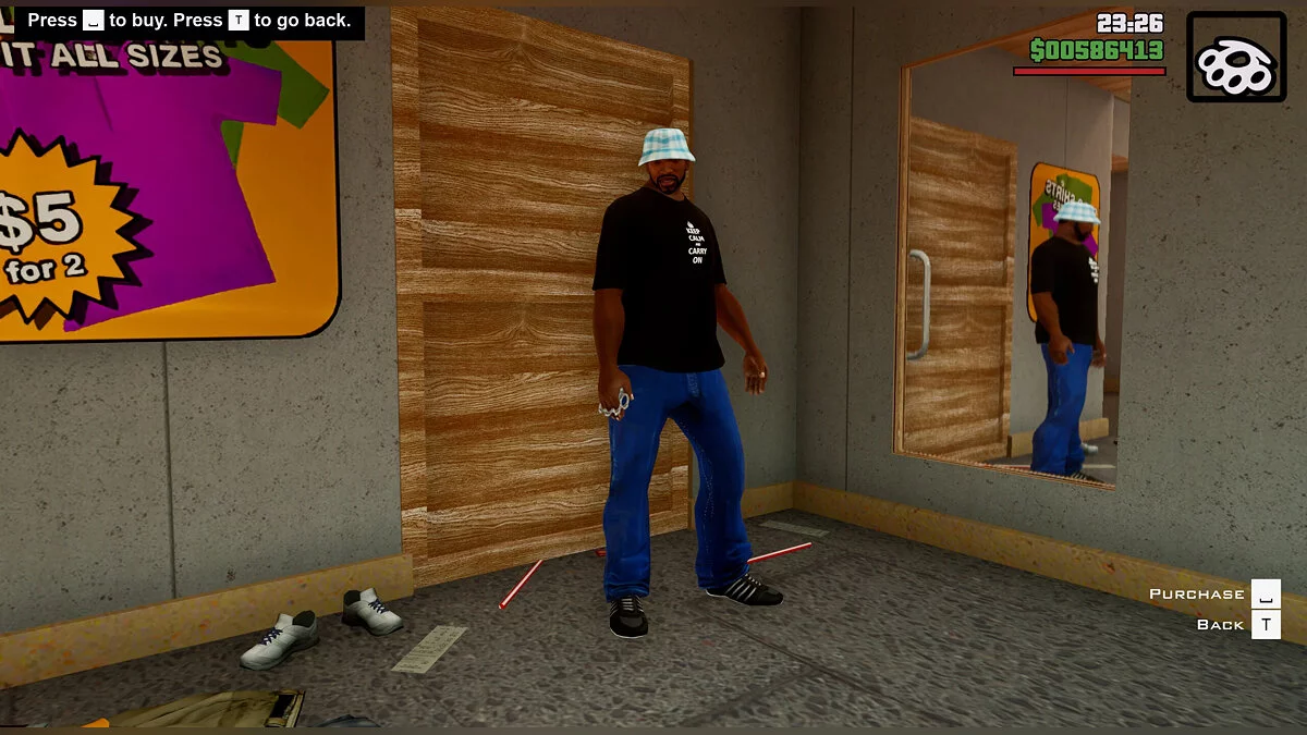 Сборник футболок с логотипами / GTA San Andreas: The Definitive Edition