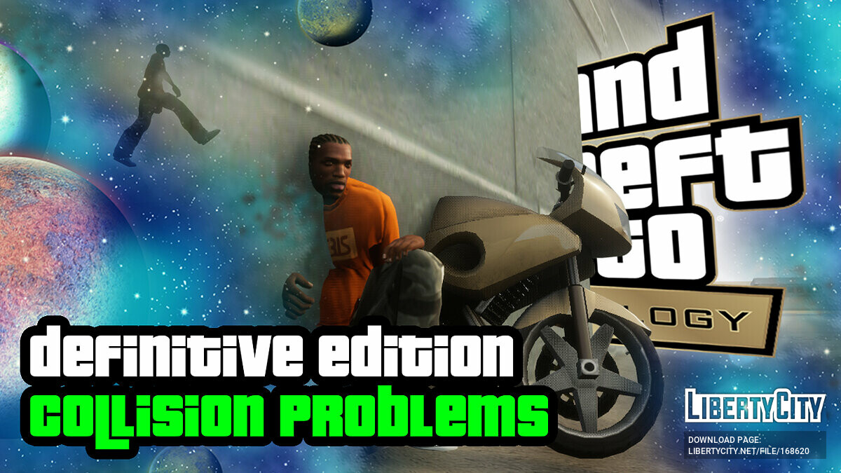 Collision problems in GTA San Andreas Definitive Edition. New surprises from the remaster of the trilogy for GTA San Andreas: The Definitive Edition - Картинка #1